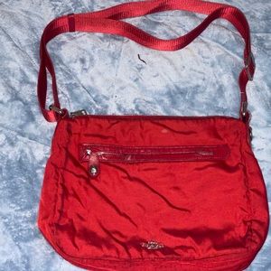 Coach large Red canvas Crossbody
